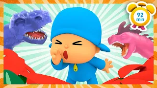 🦕 POCOYO ENGLISH - What's Your Favorite Dinosaur? [92 min] Full Episodes |VIDEOS & CARTOONS for KIDS