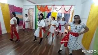 Holi mein rangeele ll Bollywood Dance fitness ll choreograph by Anjali soni