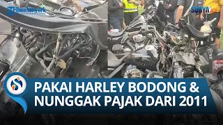 Fakta Rombongan Harley Kecelakaan di Probolinggo: Nunggak Pajak dari 2011 hingga Pakai Pelat Palsu!