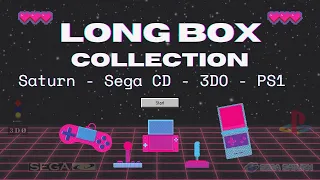 Retro Gaming Vault: My Long Box Collection from Sega CD, Saturn, 3DO to PS1!
