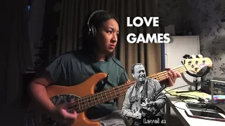 LEVEL 42 - "Love Games" (Bass Cover by Nissa Hamzah)