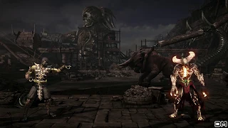 Mortal Kombat X All Brotherhood Of Shadow Faction Kills on Corrupted Shinnok