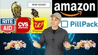 Amazon buys online pharmacy PillPack!! - Are Pharmacy Stocks DOOMED?!?!