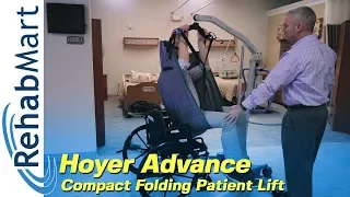 Transfer Patients Easily with the Hoyer Advance Compact Folding Patient Lift