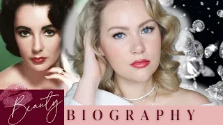 Elizabeth Taylor Makeup + Biography | Ashley Aye | Beauty Biography