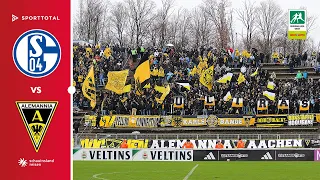 90+10.! Entscheidung vom Elfmeterpunkt | FC Schalke 04 U23 - Alemannia Aachen | Regionalliga West