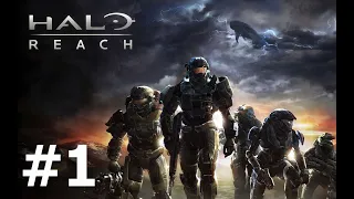 Halo: Reach. #1. Протокол Зима. Прохождение без комментариев.