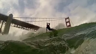 One Wave Under the Bridge - GoPro Hero3