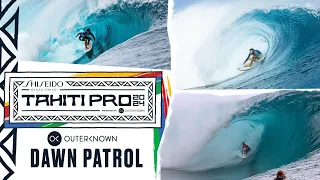 World’s Best Ready To Lay It All On The Line At The SHISEIDO Tahiti Pro | Outerknown Dawn Patrol