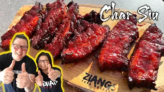 How Chinese Chefs cook Char Siu (Oven roasted) 🔥🍖 Mum and Son professional chefs cook