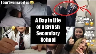 A Day in Life of a British Secondary School + Morning Routine