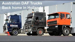 Australian DAF Trucks in The Netherlands