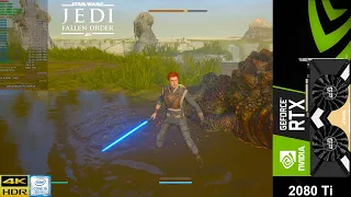 Star Wars Jedi Fallen Order Epic Settings 4K | HDR | RTX 2080 Ti | i9 9900K 5.1GHz