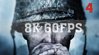 Call of Duty WW2 8K PC Gameplay [8K 60FPS] No. 4 | CoD World War 2 | RTX Titan SLI | ThirtyIR