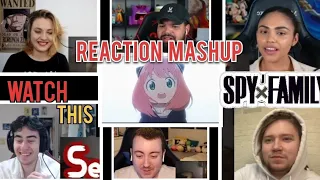 Spy x family part 2 trailer 2 reaction || reaction mashup ||スパイ×ファミリー パート2 予告編2