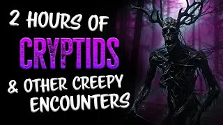 2 HOURS of 2023 Creepy CRYPTID & SKINWALKER Scary Stories | RAIN SOUNDS | Horror Stories