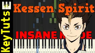 Kessen Spirit [Haikyuu!! To The Top] - Insane Mode [Piano Tutorial] (Synthesia)