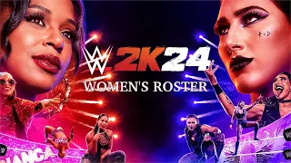 WWE 2K24 FEMALE SUPERSTARS