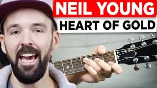 Gitarre lernen - Heart of Gold - Neil Young - einfach & auf Deutsch