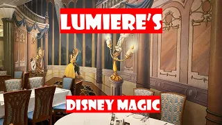 LUMIERE'S - One of the Main Dining Rooms on the Disney Magic Cruise Ship