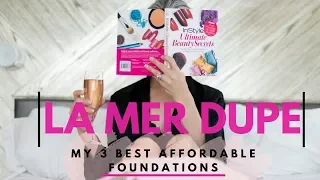 LA MER DUPE FINALLY!!!!!! | Best 3 Foundations to TRY | Nikol Johnson