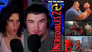 My Wife and I watch The Incredibles 2 FOR THE FIRST TIME Movie Reaction