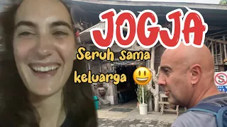 PERTAMA KALI KE INDONESIA 🇮🇩 Adiknya papaku senang di Jogja