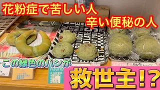 大垣市で話題沸騰の噂の緑パンを全種類買ってみた！緑の色は一体何？岐阜県羽島市産のスーパーフードの味に迫る！