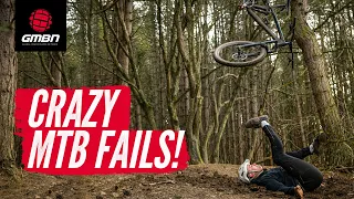Crazy Mountain Bike Fails Of The Month | GMBN's July MTB Fails & Bails