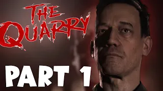 The Quarry Playthrough PART 1 - Prologue | PS5 Gameplay