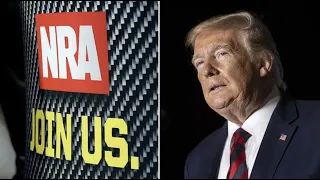 JUST IN: Trump responds to NRA lawsuit