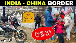 NEVER SEEN BEFORE INDIA - CHINA BORDER 😳 | YAHAN SAB BEHOSH KYUN HO RAHE THE ? Nathula Pass