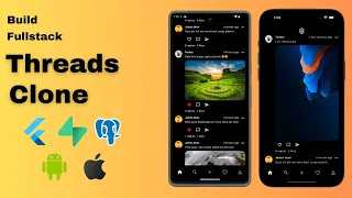 Build a Threads clone for Android and iOS using Flutter and Supabase - Complete Tutorial! in Hindi