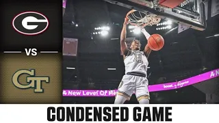 Georgia vs. Georgia Tech Condensed Game | 2022-23 ACC Men’s Basketball