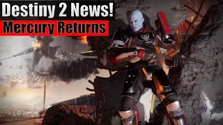 Destiny 2 News - Mercury Playable Planet!, Shoulder Charge Returns, 6 Clip Sniper, Mantling And More
