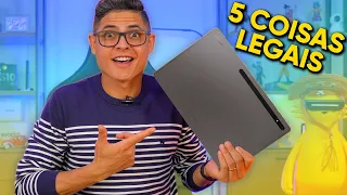 5 COISAS INCRÍVEIS DO SAMSUNG GALAXY TAB S8 ULTRA! Melhor tablet da Samsung que já usei