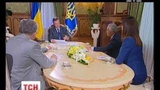 Стислий зміст інтерв'ю Президента Віктора Януковича.