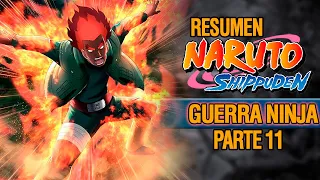 🔴 Madara vs Gai "El Más FUERTE de Todos" | La gran Cuarta Guerra Ninja resumen Parte 11