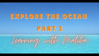 Underwater World Part - 3 | Explore the Ocean Part - 3 | Sea Animals | Learning with Maliha