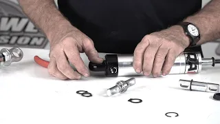 Switching out polyurethane bushings in QA1 coilovers and shocks to a spherical bearing