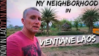 Vientiane Laos | A look around around My Village Neighbourhood and Channel Update | Now in Lao Vlog