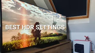 Horizon Forbidden West Best HDR settings LG OLED + Important secret setting