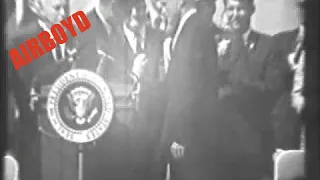 John Glenn Presented With NASA Distinguished Service Medal (1962)