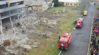 Учения для спасателей и медиков прошли в Попасной Луганской области