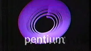 Logo Animation - Intel™ Pentium Processor [1992 commercial]
