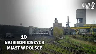 10 Najbiedniejszych miast w Polsce