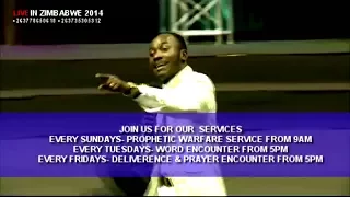 APOSTLE JOHNSON SULEMAN LIVE IN ZIMBABWE-UNDER THE TABLE