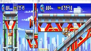 Sonic Advance 3 single computer 2 player test