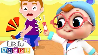 Baby Doctor Checkup Song | Little Angel Kids Songs & Nursery Rhymes