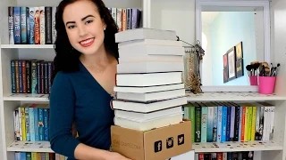 BOOK HAUL & UNBOXING FEAT. LITCUBE & OWLCRATE